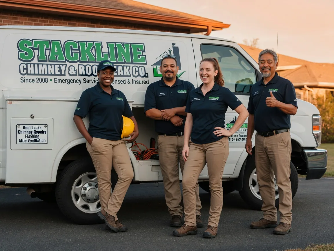 Chimney flashing repair company in Lincoln, ME